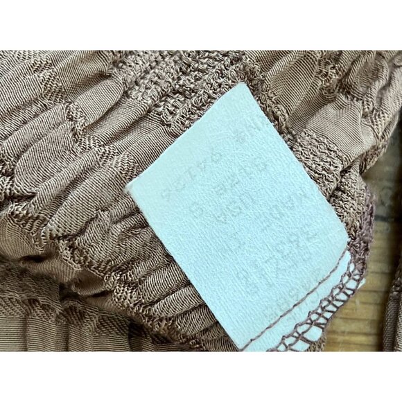 CP Shades Gray Cardigan/Top with Tortoise Shell Buttons USA Made Sz S A000882 - Picture 5 of 8